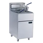 28L Gas Single Tank Two Baskets Free Standing Fried Chicken Fryer Machine/KFC Deep Fryer/Potato Chip Fryer