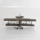handmade exquisite antique metal plane model for home decor