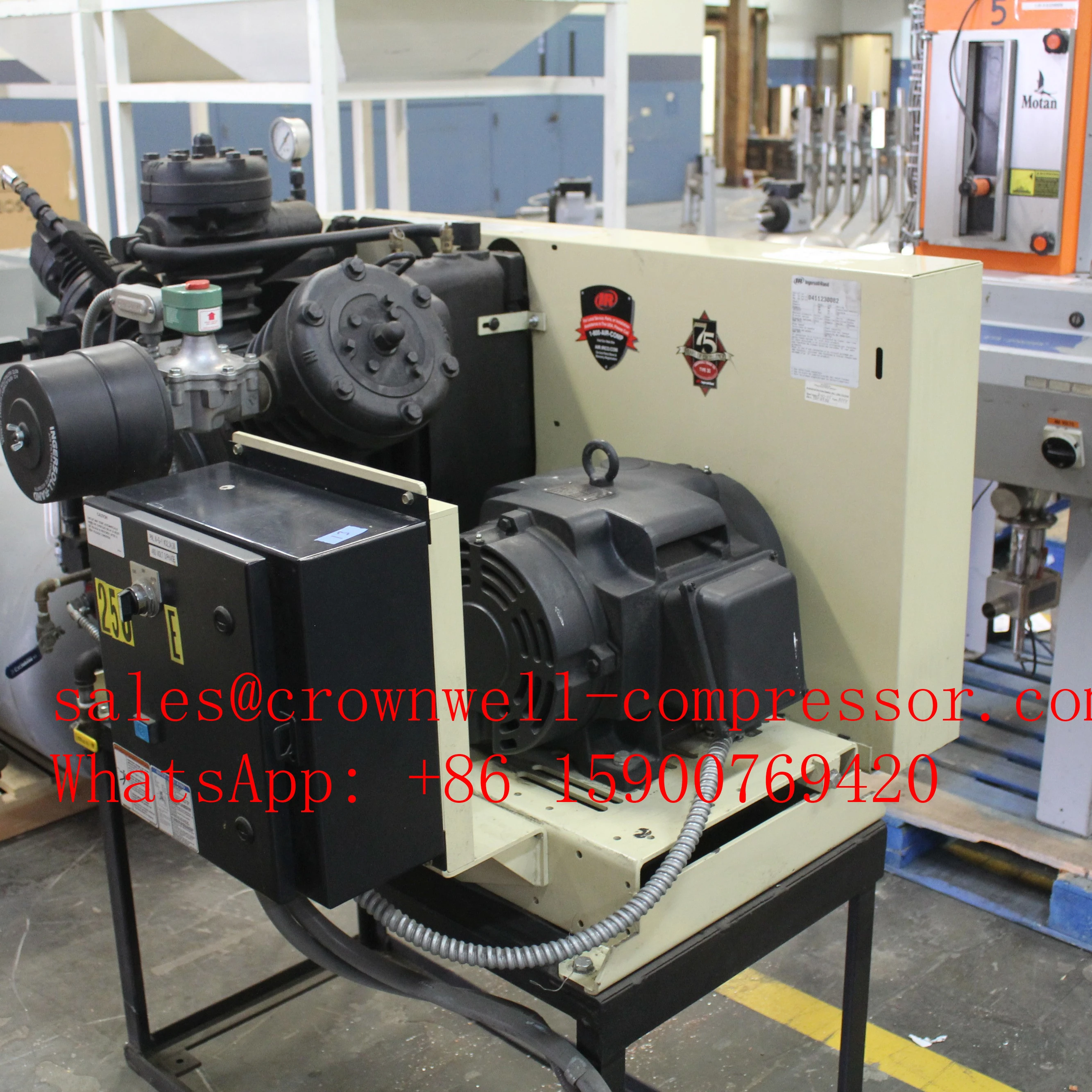 Ingersoll Rand H15t4x20 Type 30 Series High Pressure Reciprocating