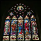 colorful sheet glass used for church and mosaic lamp
