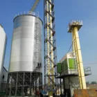low cost 500ton hot-galvanized steel corn storage silo price