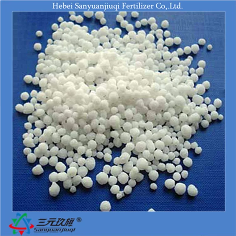 High efficiency nitrogen fertilizer 100% water soluble calcium ammonium nitrate for agriculture