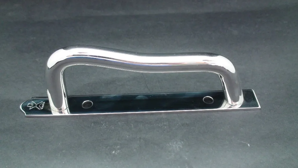 Round tubular stainless steel cargo trailer grab handle 02500 from