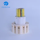 Low price custom printing self sticker adhesive label