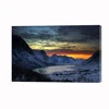 Full Color Printed Pictures Ice Mountain Landscape Stretched Canvas Printing for Hotel Wall Art