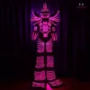 Led show robot costume dance for event