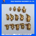 Brass Grease Nipples for Hydraulic Fittings