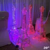 39" tall LED Lights Eiffel Tower Centerpiece For Wedding Party Home Decorations