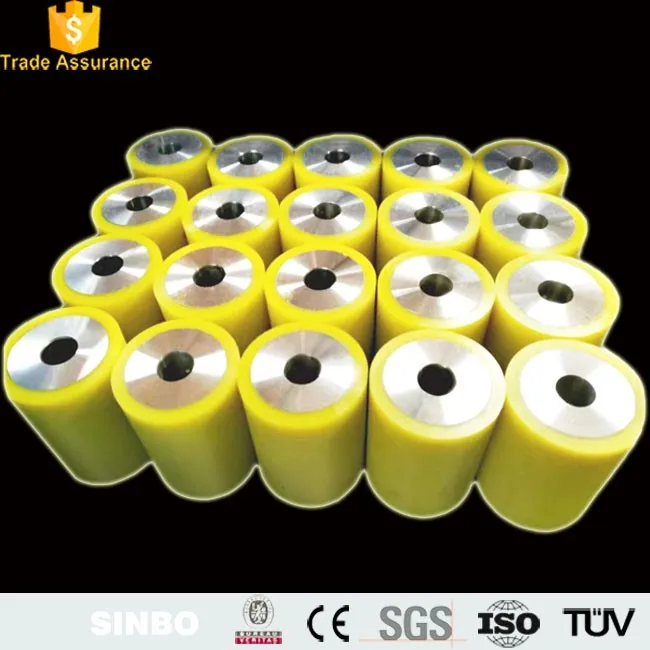 polyurethane rubber coated roller