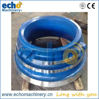 manganese steel Minyu MSP200 cone crusher parts bowl liners,concave and mantle