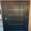 Hot Sale Metal Front Steel Security Door Modern WPC Door Designs