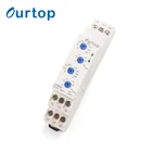 Super September 35mm Din Rail Mounting And Asymmetrical Flasher Multifunction Timer Relay With Control Signal