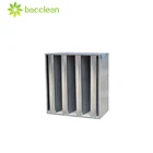 Ventilation Activated carbon V bank filter