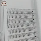 Most Popular Short Base Custom Eyelash Box Pre Fanned Volume Eyelash Extension 3D Silk Lashes