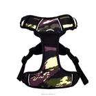 RoblionPet Soft comfort camouflage pet harness free sample camo working dog harness with handle for large dog