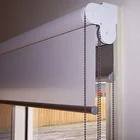 Double roller blind, double roller shade, double window curtain