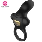Enjoy Vibrating Cock Rings Vibrator Penis Massager Ring for Man Gays Men Dildo Sex Toy Female Silicone