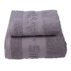 China jacquard woven towel 100% cotton hand and bath towel suits