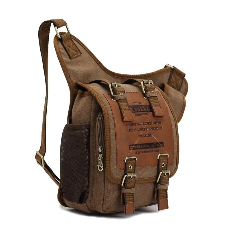 2015 NEW brand retro vintage canvas bag men messenger bag man cross body bags Travel Bags