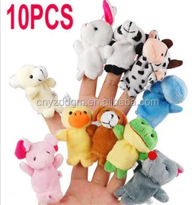 plush finger puppet story