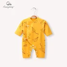 Aengbay Wholesale Paper Plane Baby Clothing Romper Jumpsuit Cotton Natural & Eco-Friendly Baby Ware Infant Clothes
