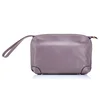 First layer genuine cowhide leather women clutch purse wristlet bag online shopping