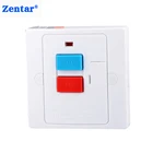 Zentar 13A smart home switch leakage protection switch wall switch socket