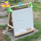 2018 wholesale cheap wooden easels for toddlers tabletop wooden easels for toddlers new wooden easels for toddlers W12B105