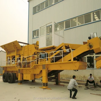 Hot Selling mobile crusher screening plant