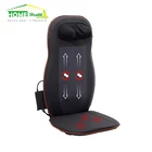 Car seat sofa office 3D infrared heating vibrating shiatsu massage cushion shoulder neck back massager cushion