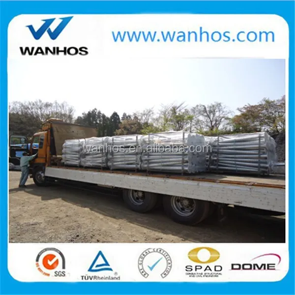Solar ground screw pile
