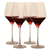 630ML wholesale handmade Lead-free Crystal Red Wine Glass / Clear Stemware Wine Glass / Glassware / Tall Glass for bar , hotel ,
