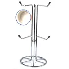 Manufacturer Quality Guarantee Sturdy Chrome Plated Cup Mug Tree Holder