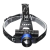 High quality aluminum 10 watt XML T6 18650 rechargeable battery zoom LED lighting headlamp with colorful lens cover bike holder