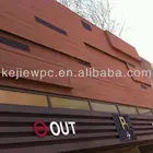 Wood Plastic Roof Panel Wall Board Manufacturer Outdoor WPC Cladding