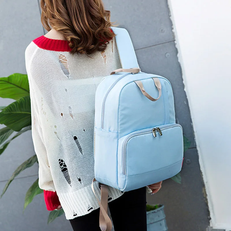 Mummy Diaper Bag Backpack New Fashion Nappy Bags For Youth Mom Baby Care Large Capacity Simple Multifunction Mochila BB6014 (16)