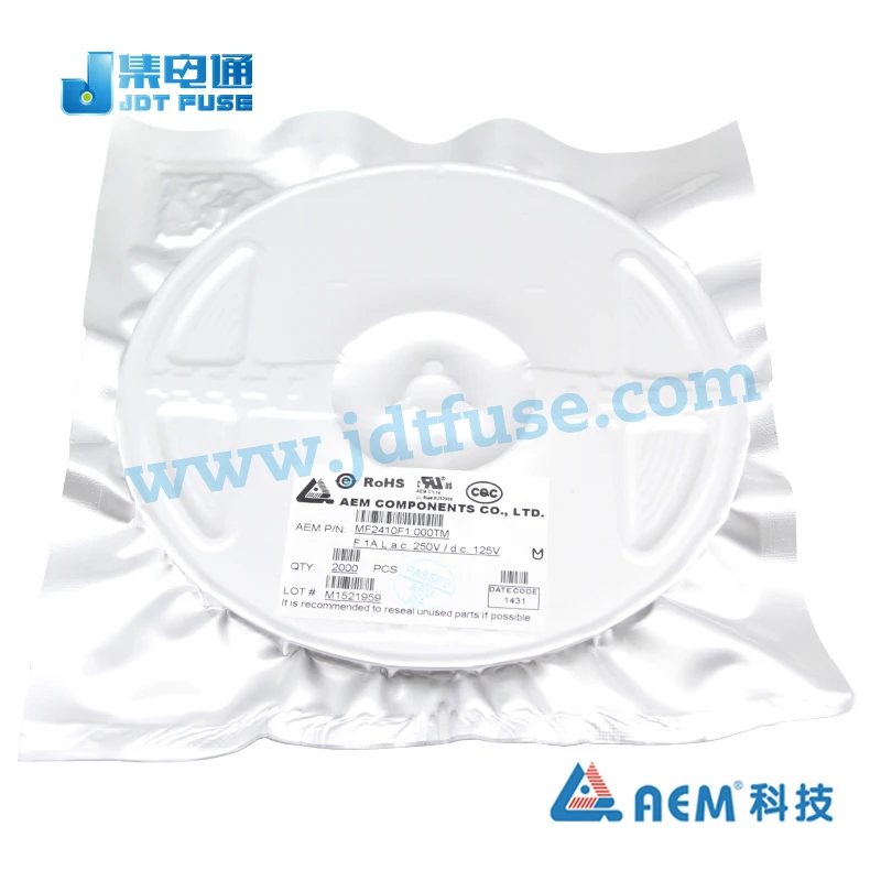 Aemmf2410f1.000tmsmdヒューズ1a250v2410表面実装ヒューズ仕入れ・メーカー・工場