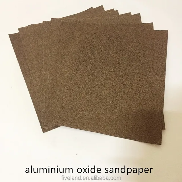 ture colour aluminium oxide sandpaper for metal