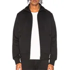 Custom Black Blank Classic Track Jacket Coat