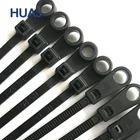 Industrial Heavy Duty Push Lock Reinforced Mountable Head Nylon 66 Cable Tie