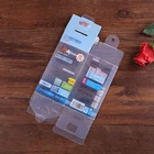 Customized Printed Hanging Hole Folding Plastic PP Transparent Clear Baby Gift Feeding Bottle Packaging Box