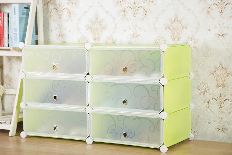 waterproof multifunction plastic shoe rack with cover