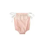 Newborn Kids Baby Girls Clothes Floral Outfits Set Lace Jumpsuit Romper Playsuit