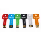 Top quality Custom logo metal Key USB 2.0/3.0 flash drive 32 GB