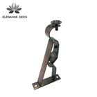 Aluminium finial double manufacture telescopic curtain rod