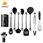 Funny 100%BPA Free cake baking spatula utensils silicone cooking tools kitchen utensil set