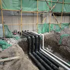 manufacturer of quality polyethylene sewer pipe for underground city sewrage