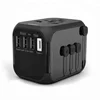 Latest gift items worldwide plugs universal travel adapter with international travel adapter 3 usb charging