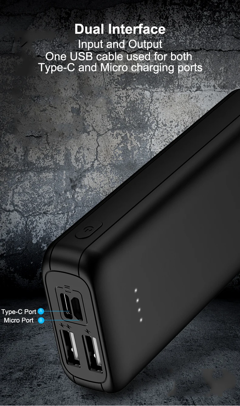 2019 new arrival smart power banks charger 10000mah make in China for corporation gift - ANKUX.COM