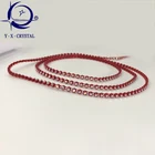 Plastic rhinestone banding bead trimming factory wholesale